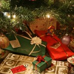 Christmas presents under the tree