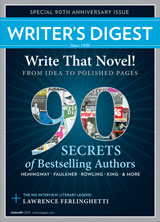 Writer's Digest Special 90th Anniversary Issue, January 2010
