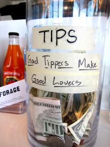 At Forage, Good Tippers Make Good Lovers