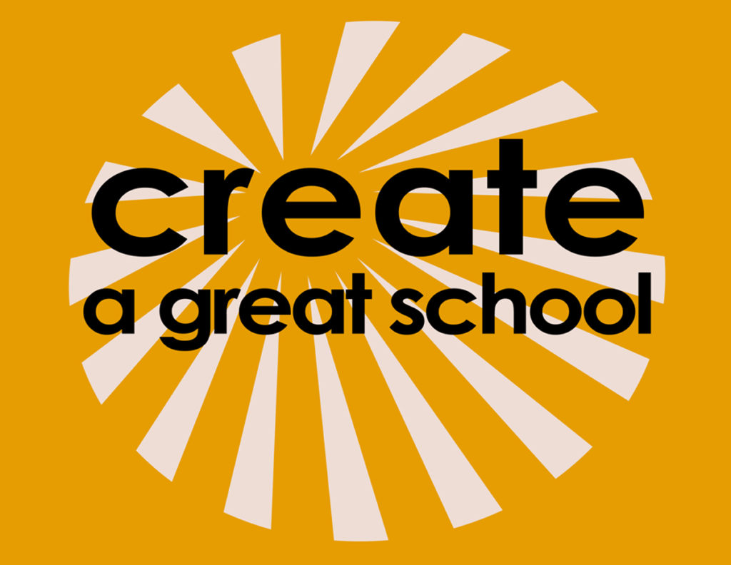 [Thank you for helping me create a great school! I am creating a great school right here at ChristinaKatz.com. Stay tuned for more updates now that school is starting back up! This poster is newly available in my Etsy shop.]