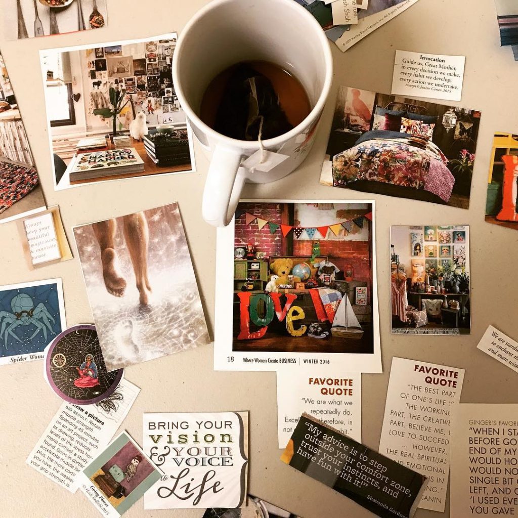 Collaging For Self-discovery Accountability Group With Christina Katz